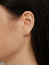 S925 Sterling Silver Minimalist Thin Hoop Earrings